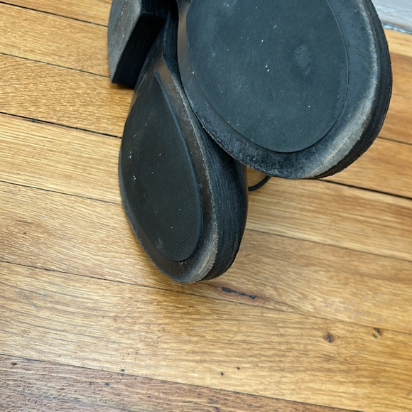 Marsell Leather Lace Up Zip Back Boots, black, size 36.5, EUC - Picture 6 of 10